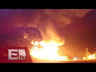 Puebla: Incendio en la Central de Abasto / Titulares de la Noche