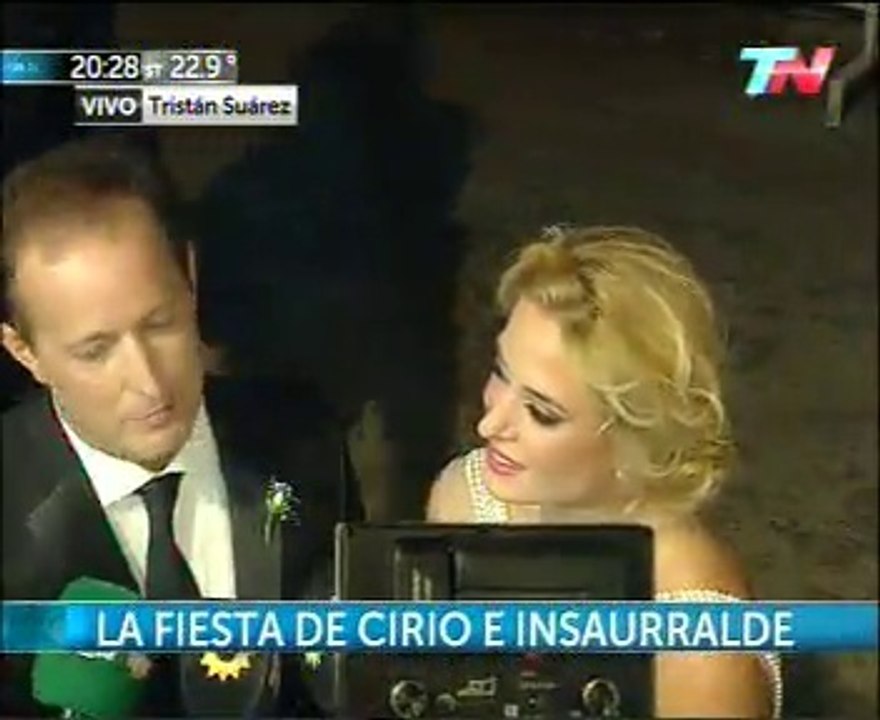 El casamiento de Jésica Cirio y Martín Insaurralde