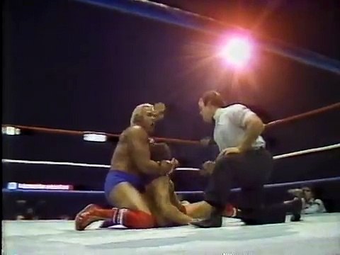 3/4 VINTAGE HOT LONG SWEATY MUSCLE BOY MATCH BUTCH REED VS TITO SANTANA