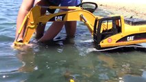 Playa hermano arrasar construcción descarga excavador para Niños recreo juguete camión camiones tonka