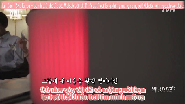 [OhMyPeach!] [Vietsub] Wanna One Kang Daniel x SNL Korea 3 Minute Boyfriend 3분남친