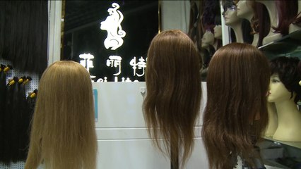 هذا الصباح- بيع الشعر الطبيعي تجارة مربحة بالصين