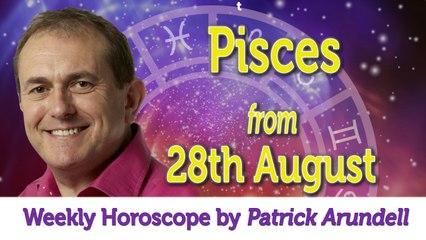 Pisces Weekly Horoscope from 28th August - 4th September 2017