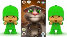 Para ✿ Mi Talking Tom Cat enseñar Juegos Para Niños color de dibujos animados dibujos animados educativos, etc.