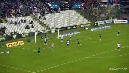 Alexander Sorloth GOAL HD - Odense BK 0-1 Midtjylland - 20.08.2017 HD