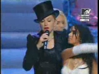 Madonna, Christina,  Britney & Missyelliott  Performance