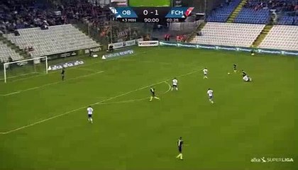 Alexander Sorloth Super 2nd GOAL HD - Odense BK 0-2 Midtjylland - 20.08.2017 HD