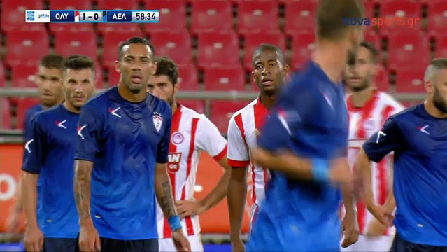 1η Ολυμπιακός-ΑΕΛ 4-1 2017-18 Novasports highlights