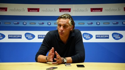 R. Brouard : "Il y a eu un très bon Red Star en première mi-temps" 20/08