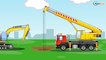 Camiones de Construcción para Niños en español - Excavadora, Tractor - Carritos de Construcción