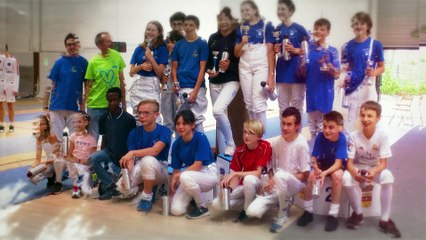 Saison 2016/2018 quelques grands moments à l'AJS Escrime La Garde