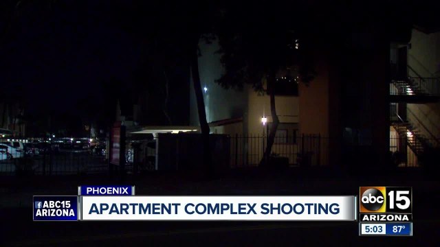 Officers respond to shooting at apartment complex in Phoenix