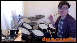 ★ Wonderwall (Oasis) ★ Drum Lesson PREVIEW | How To Play Song (Alan White)