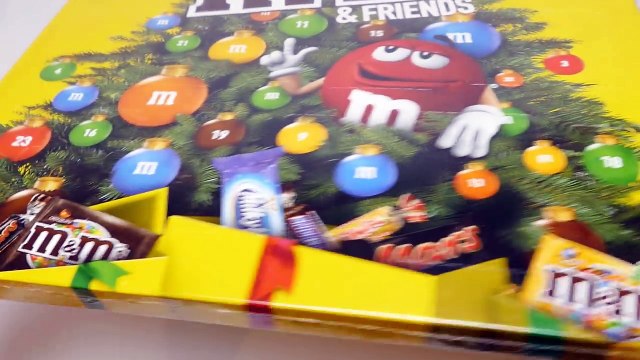 M&Ms & Friends Advent Calendar with Snickers, Mars, Milky Way, Bounty and Twix