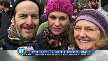 Anna Paquin talks about Bellevue in Breakfast Television