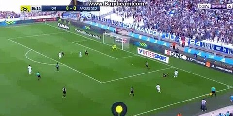 Clinton N'Jie GOAL - Marseille 1-0 Angers  20.08.2017