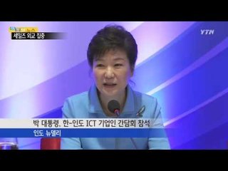 박근혜 대통령 "한-인도 창조경제 협력 모델 만들자" / YTN