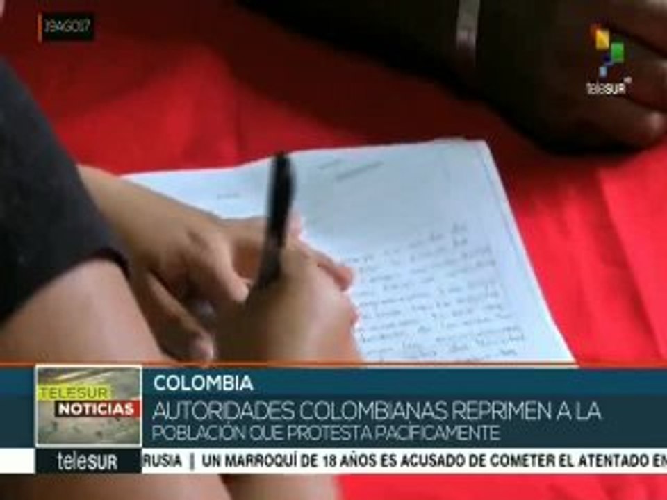 Colombia: mineros exigen salida del ESMAD de sus poblaciones