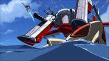 [1080p] ~ Archangel VS underwater Mobile suits ~ Gundam SEED HD Remaster