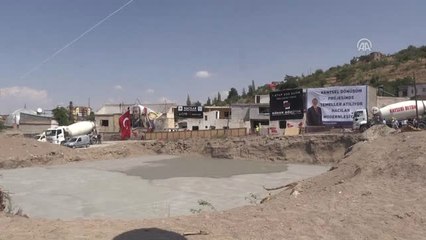 Bakanlar Özhaseki ve Eroğlu, Hacılar'da Temel Atma Törenine Katıldı