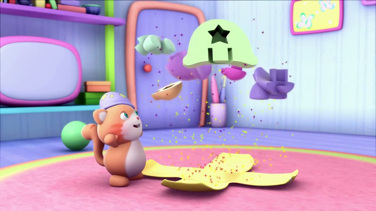 Les dessins animés chat vache pour enfants le le le le la jouet Looi |