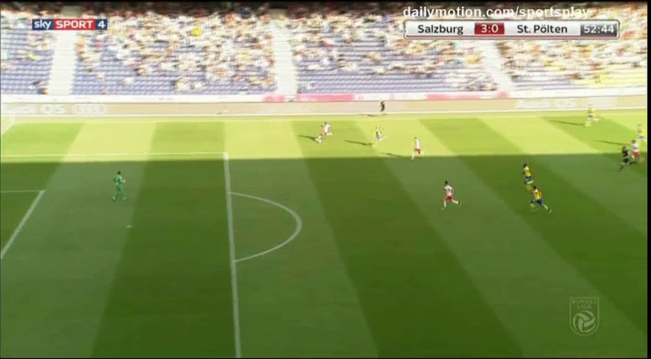 Munas Dabbur second Goal HD - Salzburg 3 - 0 St. Polten - 20.08.2017