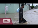 Al menos cien viviendas afectadas por inundaciones en el municipio san mateo atenco, Edomex
