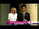 Ahora Rihanna visita a Macron | Noticias con Yuriria Sierra