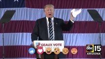 HES BACK! Donald Trump goes off script in Baton Rouge, LA in a BIG WAY!