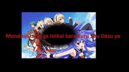 Descargar Mondaiji tachi ga Isekai kara Kuru Sou Desu yo (Mega)