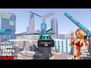 Grand Theft Auto 5 Online | Stunt Race | City Air