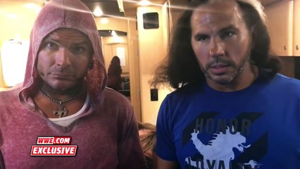 WWE talks to The Hardy Boyz moments before their return: WrestleMania Exclusive, April 2,