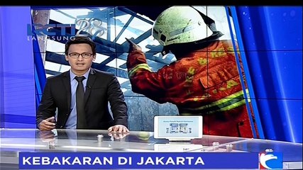Kebakaran Hebat Melalap Puluhan Rumah Kontrakan di Cipulir