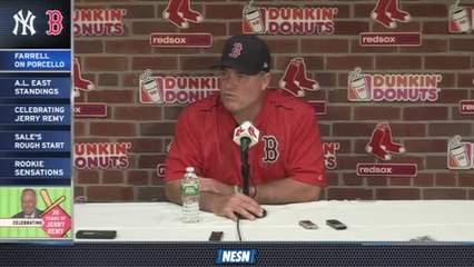 First Pitch: John Farrell On Rick Porcello&apos;s Winning Streak
