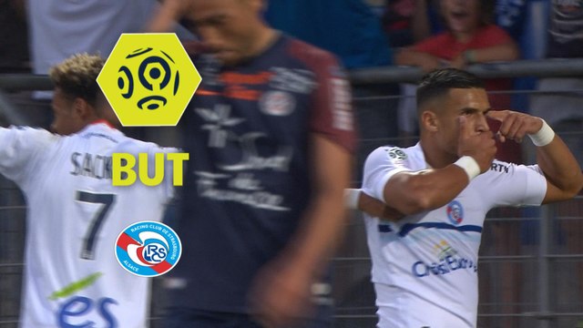 But Idriss SAADI (24ème) / Montpellier Hérault SC - RC Strasbourg Alsace - (1-1) - (MHSC-RCSA) / 2017-18