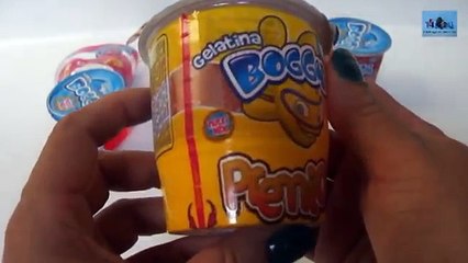 4 Gelatins Surprise Boggy Bots (Boggy Premio) - 4 Gelatinas Sorpresa Boggy Bots de Boggy P