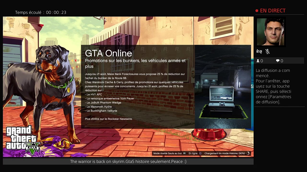 Diffusion PS4 en direct de johnmclane1401 (1489)
