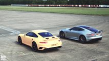 Jaguar F-Type SVR vs Porsche 911 Turbo