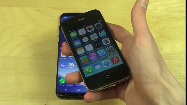 Samsung Galaxy S8 vs. iPhone 4 - Camera Comparison