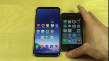 Samsung Galaxy S8 vs. iPhone 4 - Which Is Faster