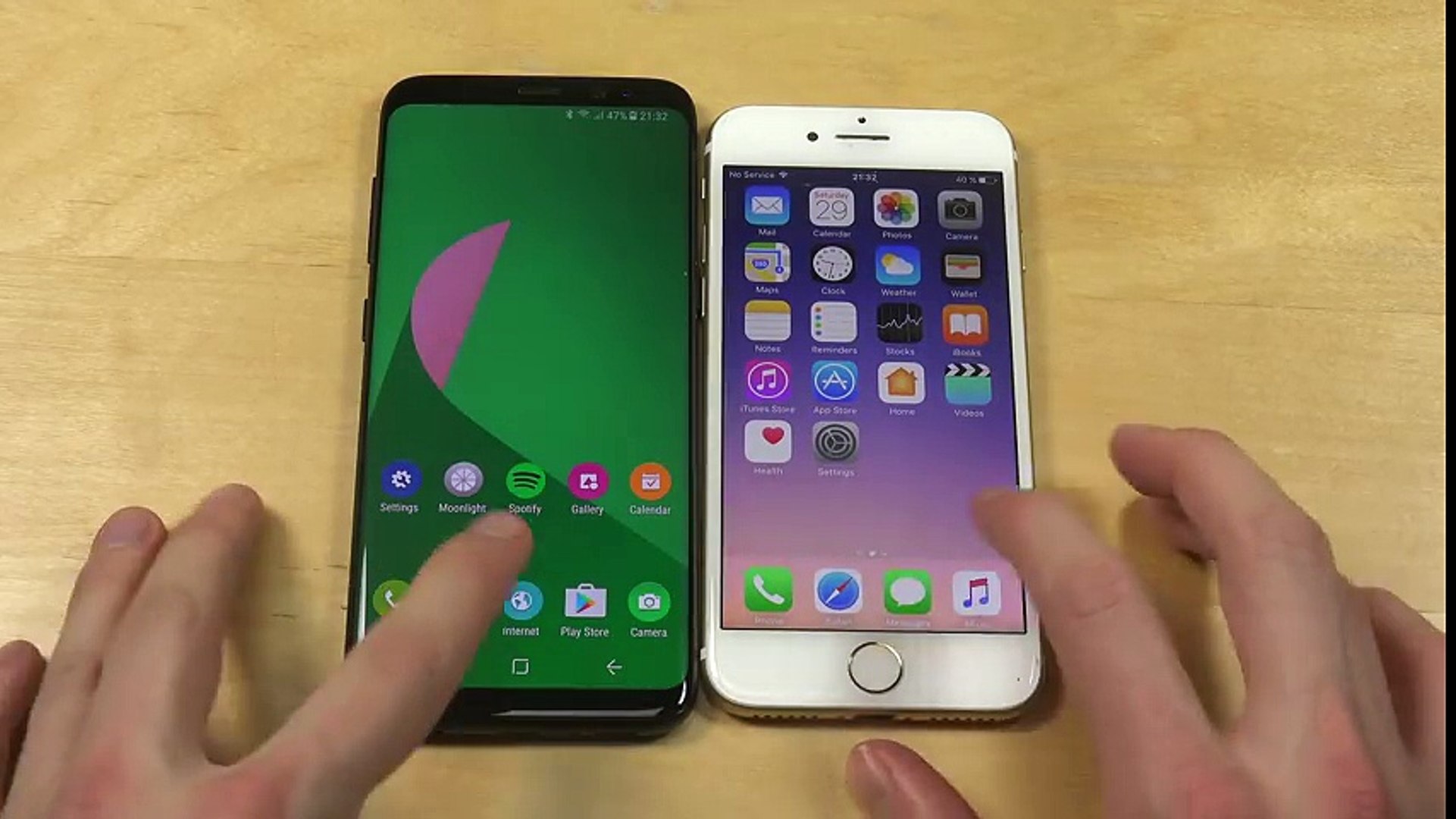 ⁣Samsung Galaxy S8 vs. iPhone 7 - Browser Speed Test