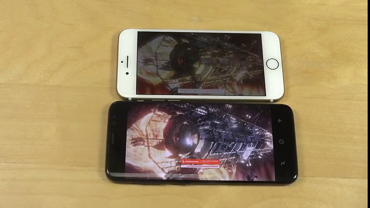 Samsung Galaxy S8 vs. iPhone 7 3DMark The Gamer's Benchmark