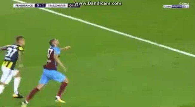 Burak Yilmaz Goal HD - Fenerbahce 0-1 Trabzonspor 20.08.2017 HD
