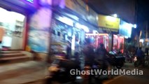 ☠Person Riding A Bike While Ghost Crossing Road In India Caught On Camera _ Ghost In shell _ Horror☠