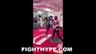 (SAVAGERY) MCGREGOR SPARRING OPPONENT LIGHTS HIM UP WITH COMBOS: I AINT FLOYD AND I LANDE