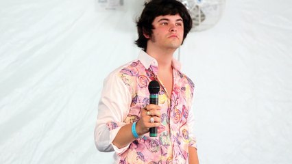 Jamie Reavis sings 'Peace In The Valley' Entertainment Tent Elvis Week 2017