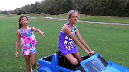 KIDS GET HIT DRIVING POWER WHEELS CAR! Giant Spider Attacks Girl PLAYING OUTSIDE Coke Gumb