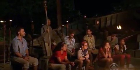 Survivor Game Changers Tony vs. Sandra (Tribal Council)