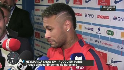Neymar dá show em goleada do Paris Saint-Germain