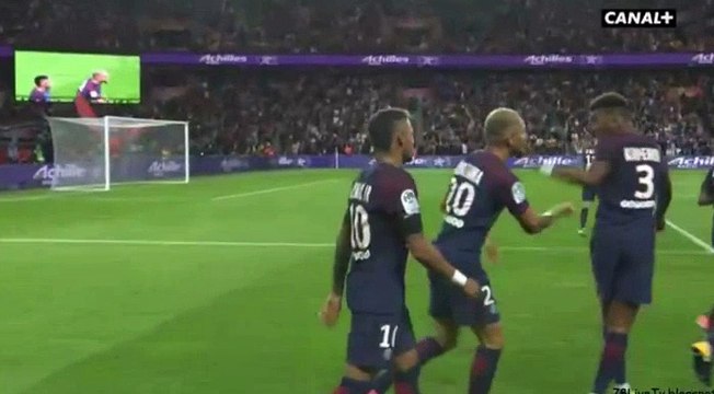 Layvin Kurzawa SUPER Goal HD - Paris SG	5-2	Toulouse 20.08.2017